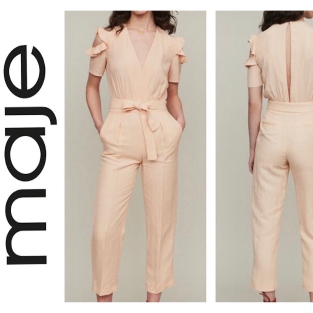 Apricot Maje jumpsuit